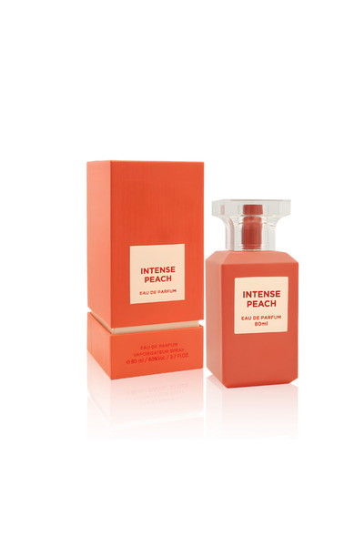 Fragrance World Eau de Parfum, Intense Peach, Unisex, 80 ml