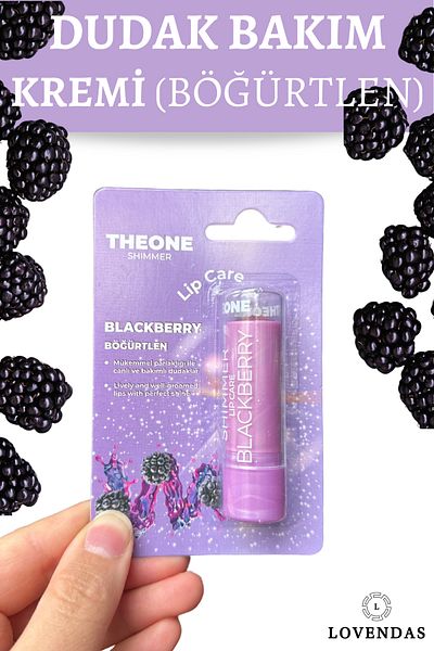 Lovendas Blackberry Lip Balm Lip Care Cream Balm