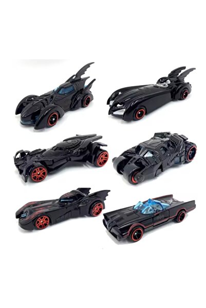 CAN Batman 6'lı Metal Araba Seti Batmobile