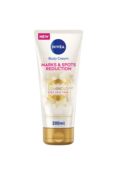 NIVEA كريم الجسم نيفيا لومينوس 630 لتقليل العلامات والبقع 200 مل