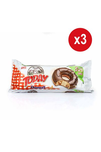 Elvan Today Gogoa Caramel 35 Gr. 6 Pieces I (1 PACK) X 3
