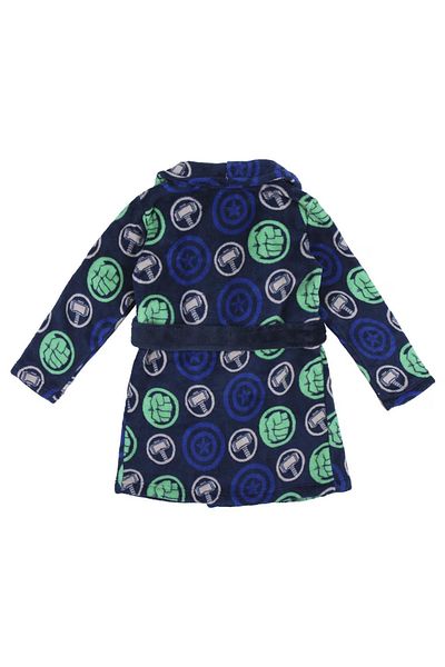 AVENGERS Halat baie cu gluga cocolino, 104 CM, Bleumarin, Avengers