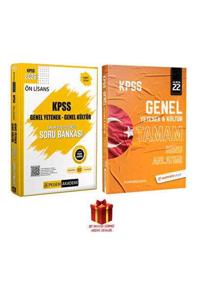 Pegem Akademi Yayıncılık 2026 KPSS Ortaöğretim- Ön Lisans Modüler Soru Bankas...