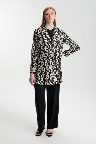 Zühre Inner and Outer Patterned Jacket