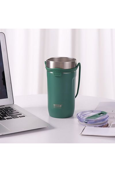 Tyeso Soulmate Tumbler Vacuum Stainless Steel Silicone Sling 710ml