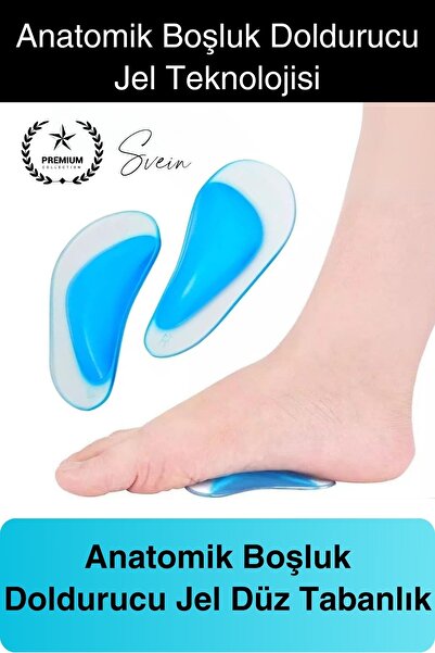 Svein 1 Çift Uzun Süreli Kullanım Ark Takviye Düz Taban İçin Boşluk İçe Basma...