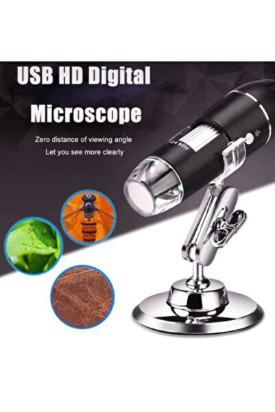 ELEKTROMALL 1600x Dijital Usb Mikroskop Zoom Büyüteç