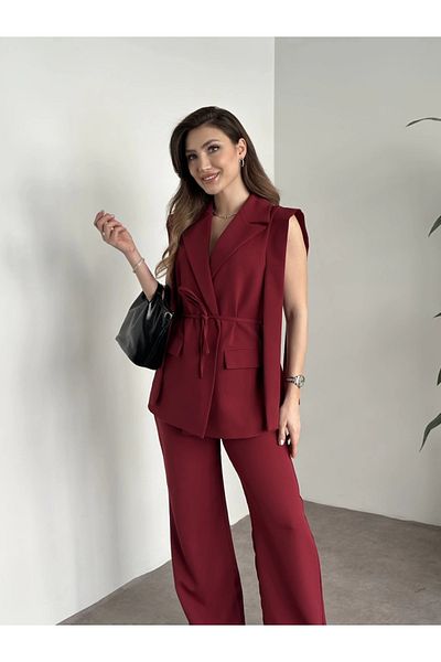 VOLT CLOTHİNG Damen-Weste mit Seilbindung