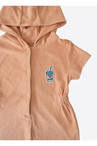 kitikate Organic Premium Girl Towel Beach Dress Cinnamon