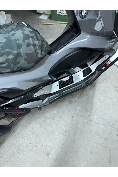 idragon Sym Aksesuar Jet X 125 Alüminyum Paspas (Gümüş Gri)