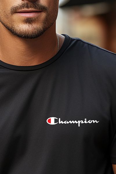 Free Tarz Tricou negru campion