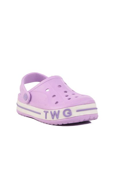 AYK'S Lilac Eva Lightweight Women's Sabo Slippers Twg-216 g