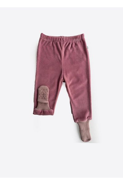 kitikate Organic Dolgy Socks, Dried Rose