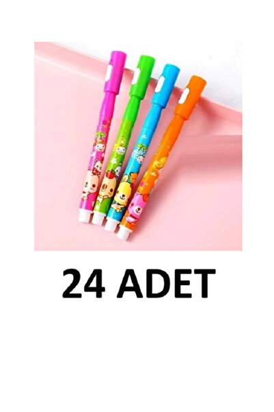 Genel Markalar 24 Adet Ly-1517 Işıklı Görünmez Kalem
