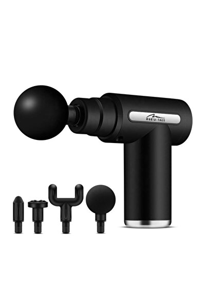 Mediatech Aparat electric de masaj Media-Tech MT6521, Portabil, Pentru relaxare musculara, 6 trepte, Negru