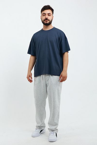 OXVİN Ανδρικό μπλουζάκι Oversize MODAL FABRIC Μαλακό που δεν ξεθωριάζει Basic φαρδύ μπλουζάκι