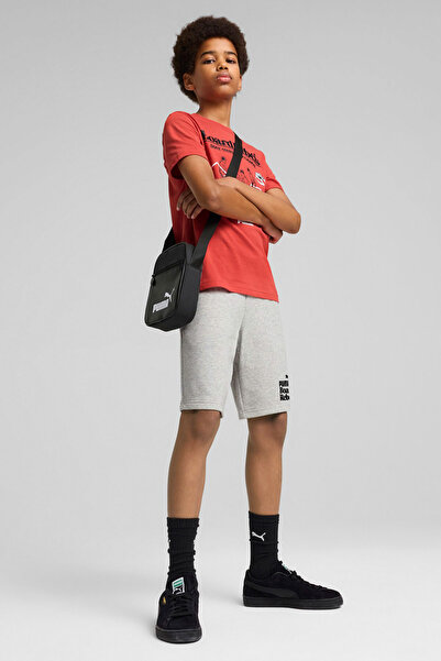 Puma MID90S Long Shorts TR B GRI Erkek Çocuk Şort