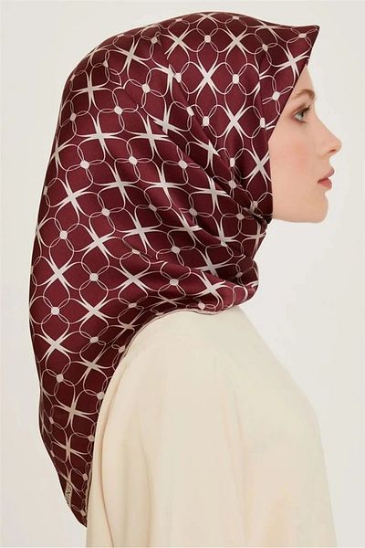 Armine Armi̇ne Twill Silk Scarf 2025 Winter Season 9207D02-81