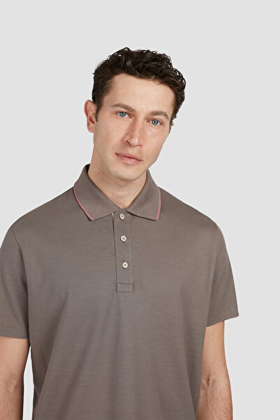 PAUL&SHARK COTTON LYOCELL POLO SHIRT WITH BUTTONS