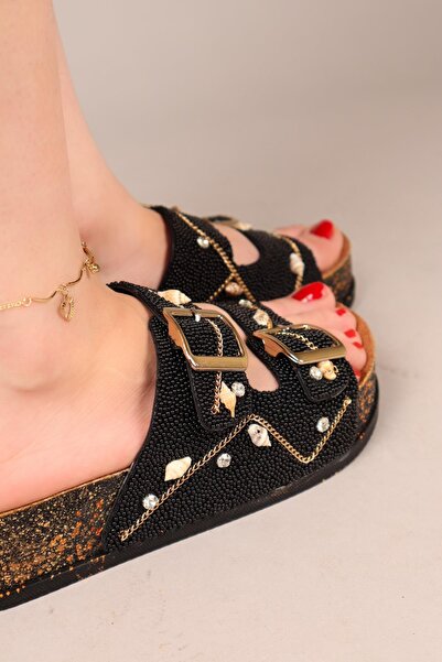 Birikon Artemis Mini Accessory Slippers Black