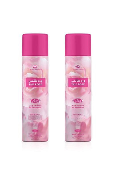 ALREHAB Al Rehab Taifi Rose Air Fresheners 300ml x 2 pieces