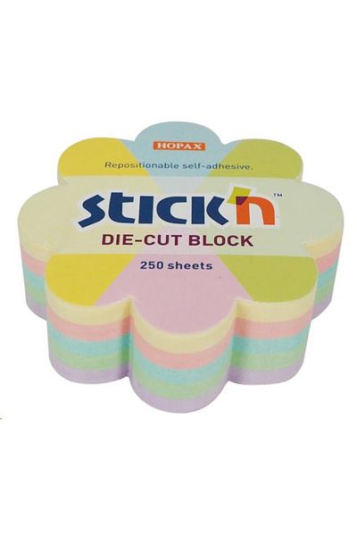 Gıpta Hopax Stıckn 67X67 Pastel Flower Adhesive Note Block 250