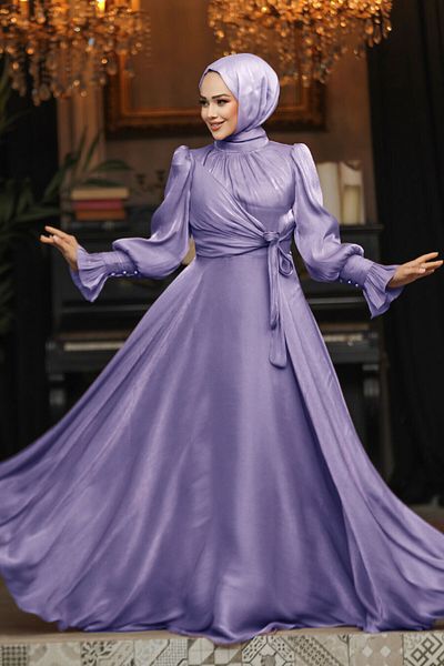 Neva Style Lilac Details Living Copper Dress 48051