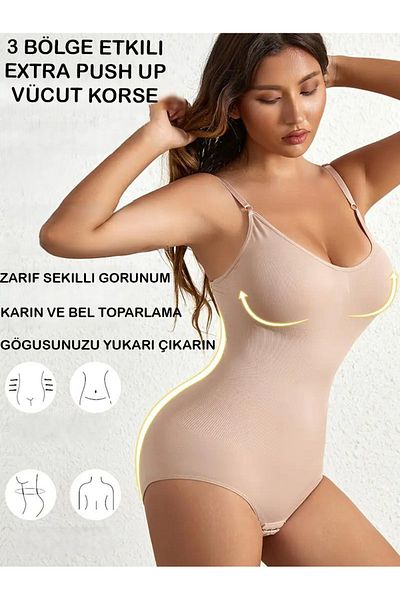 giyindegel Mamey Corset with 3 Zone Effect (Hook from the Bottom) and Snaps (Zibin)
