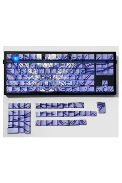 silabor 136 anahtar Orlong klavye tuş PBT çift atış yan baskı keycaps 108 96 87 NJ80 84 75 68 64 61