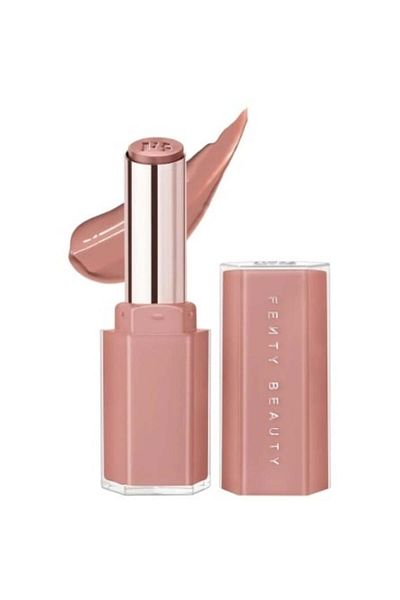 FENTY BEAUTY Glossy Lipstick, Fenty, Gloss Bomb Stix, 01 Blaz'd Donut, 3.6 g