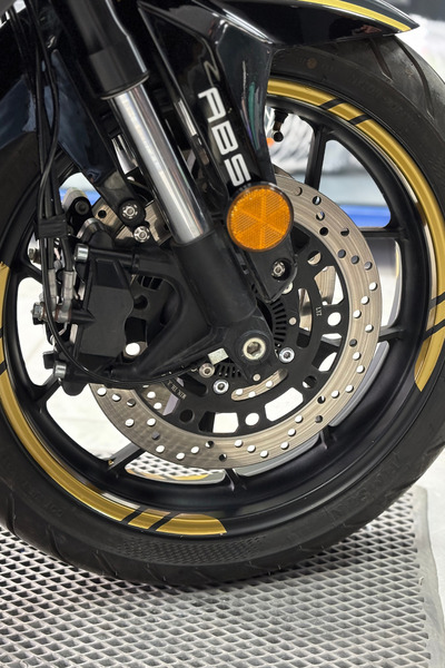 Banxtre Motosiklet Jantı için Universal Tüm Motorlara Uyumlu Mat Gold Renk Ja...