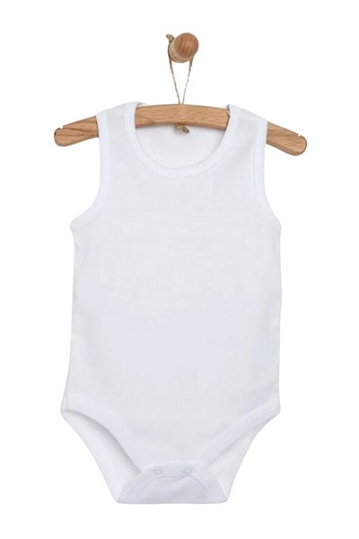 mixibaby Mixi Baby 100% Cotton Snap Fastener Baby Undershirt Body Set of 3 Unisex