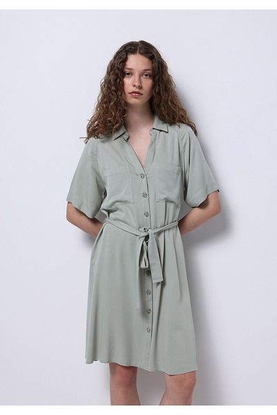 Colin's Regular Fit Women's Green Dress