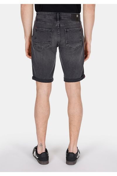 Colin's Straight Fit Low Waist Straight Men's Black Jean Shorts
