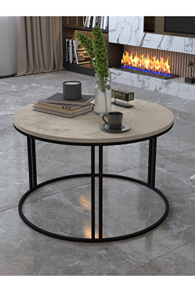 GOLDFALEZ Orta Sehpa Tekli Special Lüx Traverten