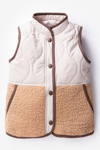 PODIUM GYM New Trend Forest Camp Unisex Welsoft Vest-Quilted Vest Children-Baby Vest