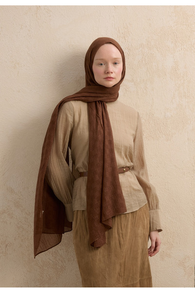 Fresh Modal Checker Shawl Kakao