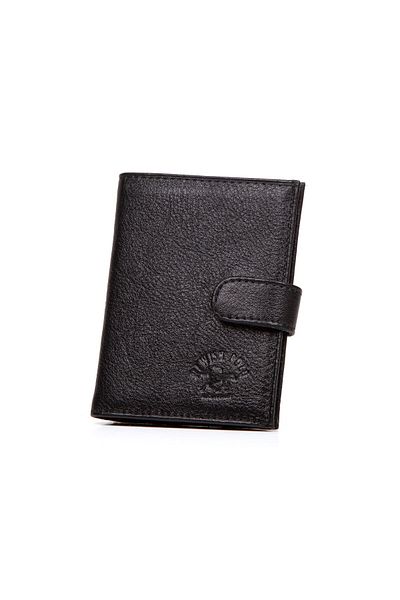 Newish Polo Men's Genuine Leather Wallet and Card Holder – Black