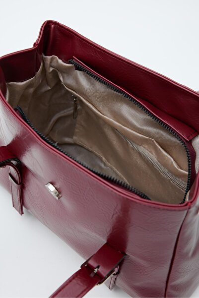 Shule Bags Loma Burgundy Shoulder Bag