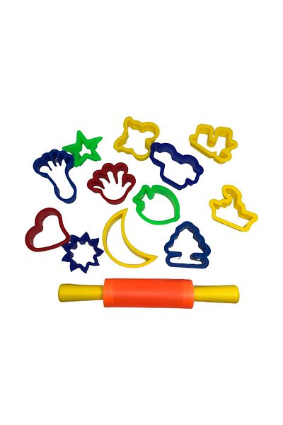 Bubu Roller Play Dough Mold Set 13 Pieces