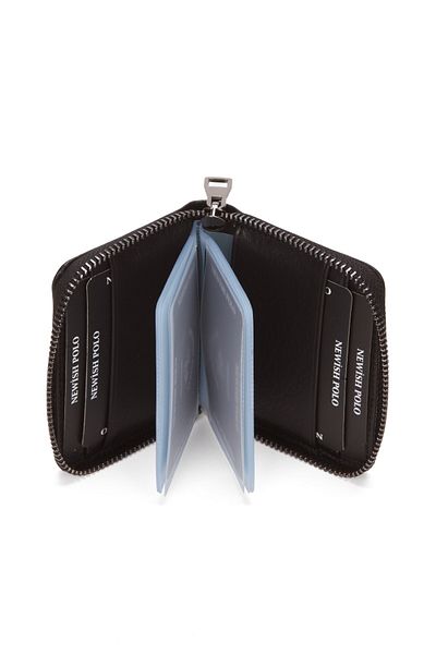 Newish Polo Men's Genuine Leather Wallet and Card Holder – Black