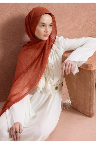 Fresh MODAL DAMALI ŞAL KİREMİT