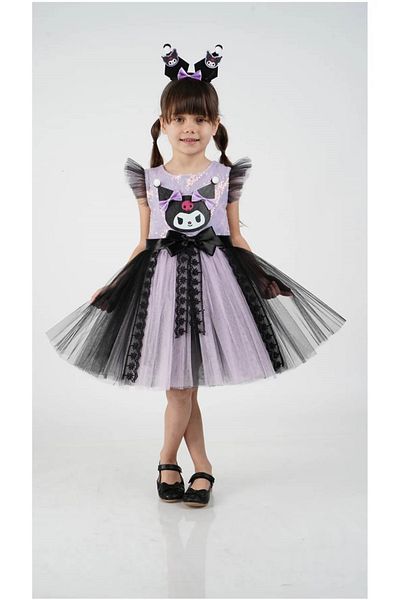 ÖRZİKİDS Kuromi Sequin Dress 3/10 Years