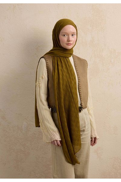 Fresh Modal Checkered Shawl Sahra