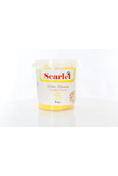 scarlet Şeker Hamuru Sarı 1 kg