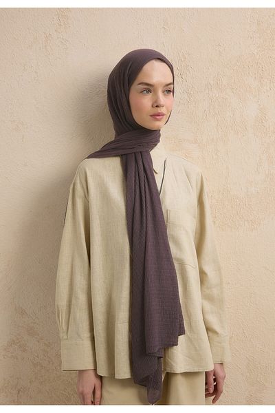 Fresh Modal Krinkil Shawl Lilac