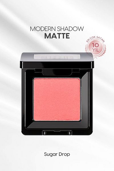 Missha Soft Textured, Non-Spill Matte Single Eyeshadow Modern Shadow (Mpk07Sugar Drop)