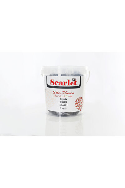 scarlet Şeker Hamuru Siyah 1 kg