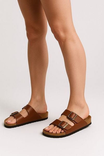 Slazenger Φακός Γυναικείες Παντόφλες Tan