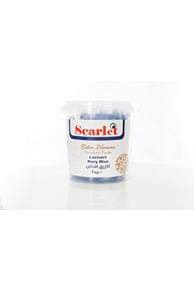 scarlet Şeker Hamuru Lacivert 1 kg